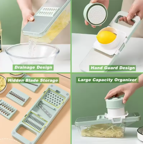 ChefSlice Pro - Cortador Multiusos de Acero Inoxidable